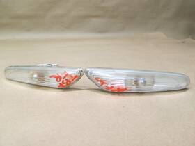 63136932997 Bmw 07-13 E90 E91 E93 E92 Front Left And Right Fender Turn Signal Light Set Oem