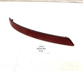 7844023 Bmw 12-20 Oem F12 F13 F06 640 650 M6 Rear Left Bumper Marker Reflector Red 84k