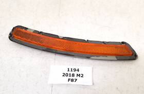 7854193 Bmw 16-20 Oem F87 M2 Front Bumper Left Driver Side Marker Light Reflector