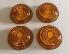B-11042 Bulls Eye Glass 4 Amber