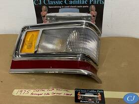 5968018 Cadillac Oem 75 Deville Right Passenger Side Turn Signal Park Corner Light Lens 5968018 Cadillac Oem 75 Deville Right Passenger Side Turn Signal Park Corner Light Lens