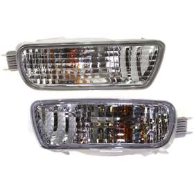 Plx-m0-ty685-b000l Carlights360 Fits 2001-2004 Toyota Tacoma Pair Signal Lights Driver And Rh With Bulbs