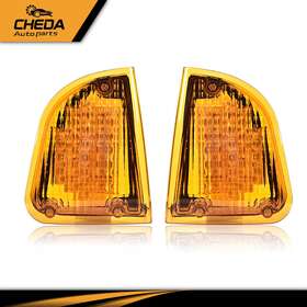 02sla6616aor Cheda 1pair Fit For Kw Kenworth K300 T300 T330 T600 Amber Led Turn Signal Lights