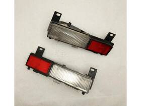 168-00295l Chevrolet Corvette C4 Convertible Pair Of Rear Side Marker Light Lamp Fits 1988-1990 88 89