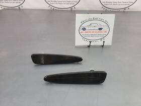 168.gm1z09 Chevrolet 2005-13 C6 Corvette Aftermarket Led Smoked Side Marker Light Pair Rh/lh