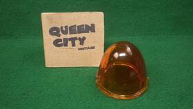 Chevrolet 5936147r Vintage Amber Glass Beehive Cab Marker Light Lens 1964 Truck