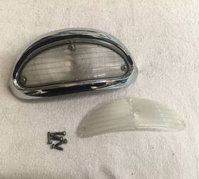 5945859 Chevrolet 1955 Original Chevy Bel Air Parking Lamp Light Assembly Extra Lens 55