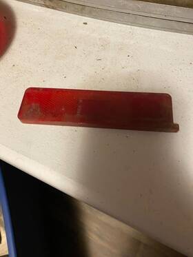 5962667 Chevrolet 1970-1974 Chevy Nova Side Marker Light Turn Signal Corner Lense Only