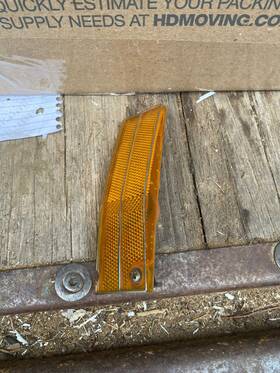 5968500 Chevrolet 1977 1978 Chevy Impala Side Marker Light Turn Signal Right Passenger Rh Front