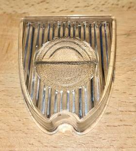 5946672 Chevrolet Ria-55 Nos 1955 1956 1957 1958 Gmc Suburban Cameo Backup Light Lens