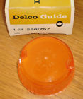 5961757 Chevy Roof Amber Delco Gm Lens 40-60 1969 Marker Truck Nos