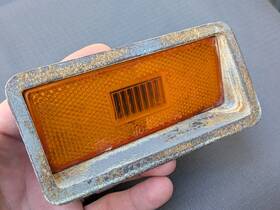 Chrysler 3420823 Mopar Side Marker Lamp Lens Amber For 1970 71 Plymouth Duster #3420823