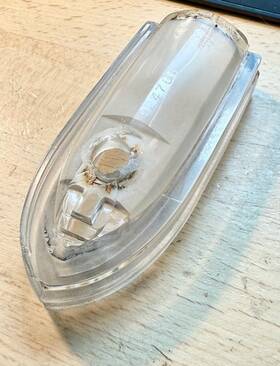 866221 Chrysler 1941 New Yorker Windsor Saratoga Fender Parking Lamp Light Lens