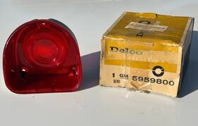 5959800 Delco - General Motors Nos 1968 Chevy Biscayne Rear Stop Lamp Tail Light Lens Sae Stdb 68