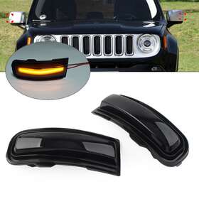 Dictorcoltd 211311546105 1 Pair Car Led Dynamic Front Turn Signal Lights For Jeep Renegade 2015-2022