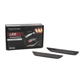 Dd5004 Diode Dynamics Led Side Marker Light Smoked Rear Pair Us-spec 2015-2023