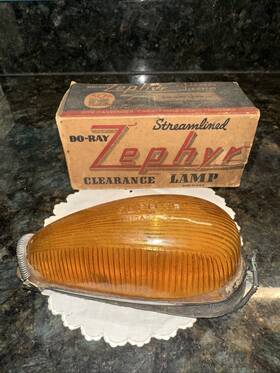 400-l Do-ray Zephyr Clearance Lamp 400 L Amber With Box