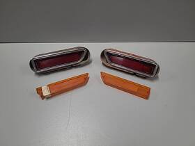 343403476 Dodge 343403476/3403477 1970-71 Challenger Side Marker Lights Rear Oem Pair Lh Rh
