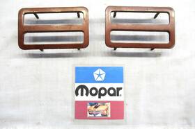 Dodge 3479090 1971 Coronet 4 Door Wagon Front Left Right Side Marker Bezel Set