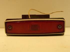 Sae-71t Dodge 1972 Truck Stepside Red Marker Light Oem Power Wagon 73 74 75 76 77 79