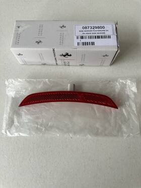 087329800 Ferrari Genuine Right Hand Rear Side Marker 087329800 Ferrari Genuine Right Hand Rear Side Marker