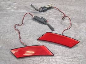 C131173900100 Fisker 11-12 Karma Set Of 2 Left And Right Rear Bumper Side Marker Light Oem
