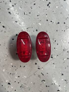 Bc34-13192-b Ford 2011-2025 F-450 Red Side Marker Led Rear Fender Lamp Super Duty Light Oem
