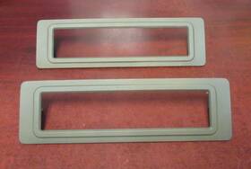 C8zb-15a436-a Ford 1968 Mustang And Shelby Original/used Early Quarter Marker Light Bezels