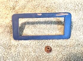 D1a3-15a440aa Ford 1971 And Other Mustang Rh Rear Fender Side Marker Lens Bezel Or Trim Oem Used