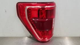166-11546l Ford Truck 21 F150 Tail Light Lamp Left Driver Incandescent With Blind Spot
