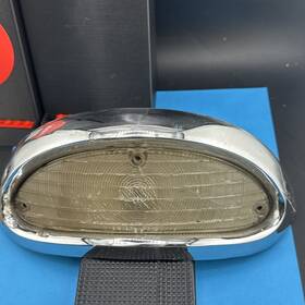 Agc01-67100 Gearhead 2 1955 Chevy Bel Air 210 150 Clear Parking Lamp Park Light Assembly Pair