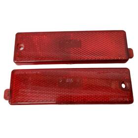 5976009 General Motors 93-02 Camaro Factory Red Rear Side Marker Sidemarker Light Housings Pair