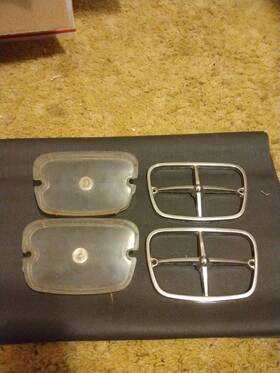 General Motors 69 70 71 72 73 400 69-72 Firebird Ta Trans Am Bezels And Parking Lights Turn Signals Read Guys