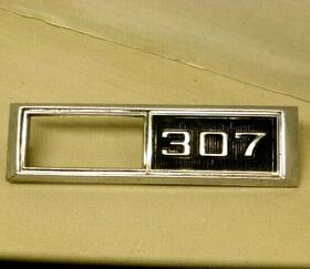 3929994 Gm 1968-69 Nova/impala Fender Side Marker Lamp Bezel #