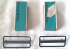 497083 Gm 479083 479084 Side Marker Nos Set Firebird Light 1970 -1981 Bezels Pontiac