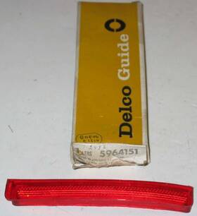 Gm 5964151 1970-1972 Chevelle Wagon El Camino Nos Tail Lens Lh Reflex
