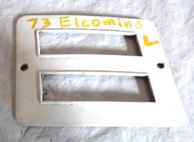 3996969 Gm Chevy Chevrolet Guide 1973-77 El Camino Lh Side Marker Red Lens Trim Bezel Oem Original