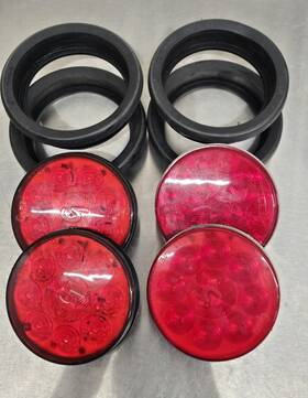 5355 Grote 4- 4 Inch Led Lights With Grommets