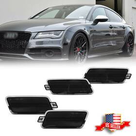 Rb-298bh Gtinthebox Rb-297bh 4x Smoked Front And Rear Side Marker Lights For Audi A7 S7 Rs7 Quattro 2012-20