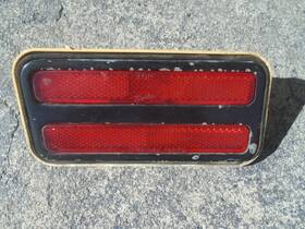 P1a70sae Guide 1970 - 1981 Firebird / Trans Am Left Side Rear Marker Lamp 22a Sae P1a70