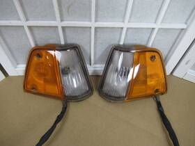 13587 Honda 86 87 Civic Si Hatchback Left Right Corner Marker Turn Signal Light Set