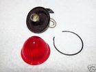 Sae-p-62 Housing Bullet Dietz Vtg Sae--62 Red Lens Lamp Automotive 178 Original
