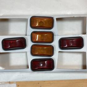 15183318 Hummer H2 Roof Front And Rear Clearance Marker Light Lamp Oem 2003 - 2009 -set