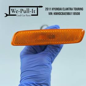 Kmhdc8ae9bu118508 Hyundai 2009-2012 Elantra Touring Wagon Front Driver Side Marker Light Tested