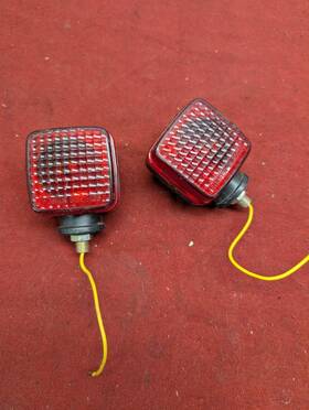 Bl21-106 Imasen Bl21106 Pair Red Turn Signal Marker Light Auto Tractor Motorcycle