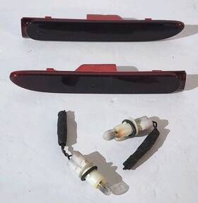 4r8313b455ae Jaguar 2005-2008 Oem S-type Str X204 Rear Lh Rh Side Bumper Marker Light Smoked