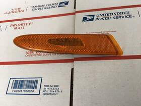 C2c2051 Jaguar Xj8 Xjr Vanden Plas Front Side Marker Light Rh 2004-2007 Oem Passenger