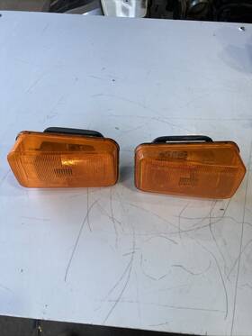 Lhc5031aa Jaguar 1994 Xjs Convertible Front Bumper Left And Right Marker Lamp Oem