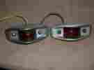 K-d541 Unknown Vintage Clearence Lights Lot Of 2 Rat Rod