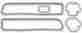K726 1969 Camaro Standard Front Rear Lens Gasket Set